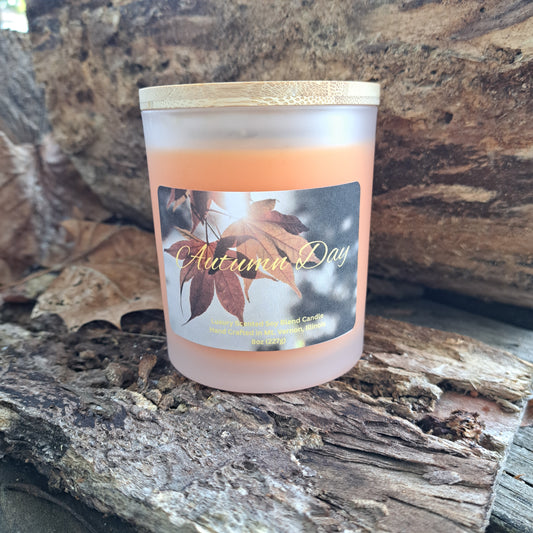 Autumn Day 8oz Soy Blend Candle