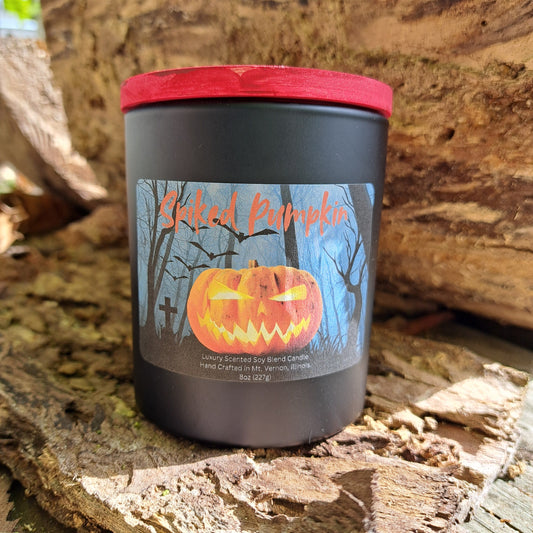 Spiked Pumpkin 8oz Soy Blend Candle