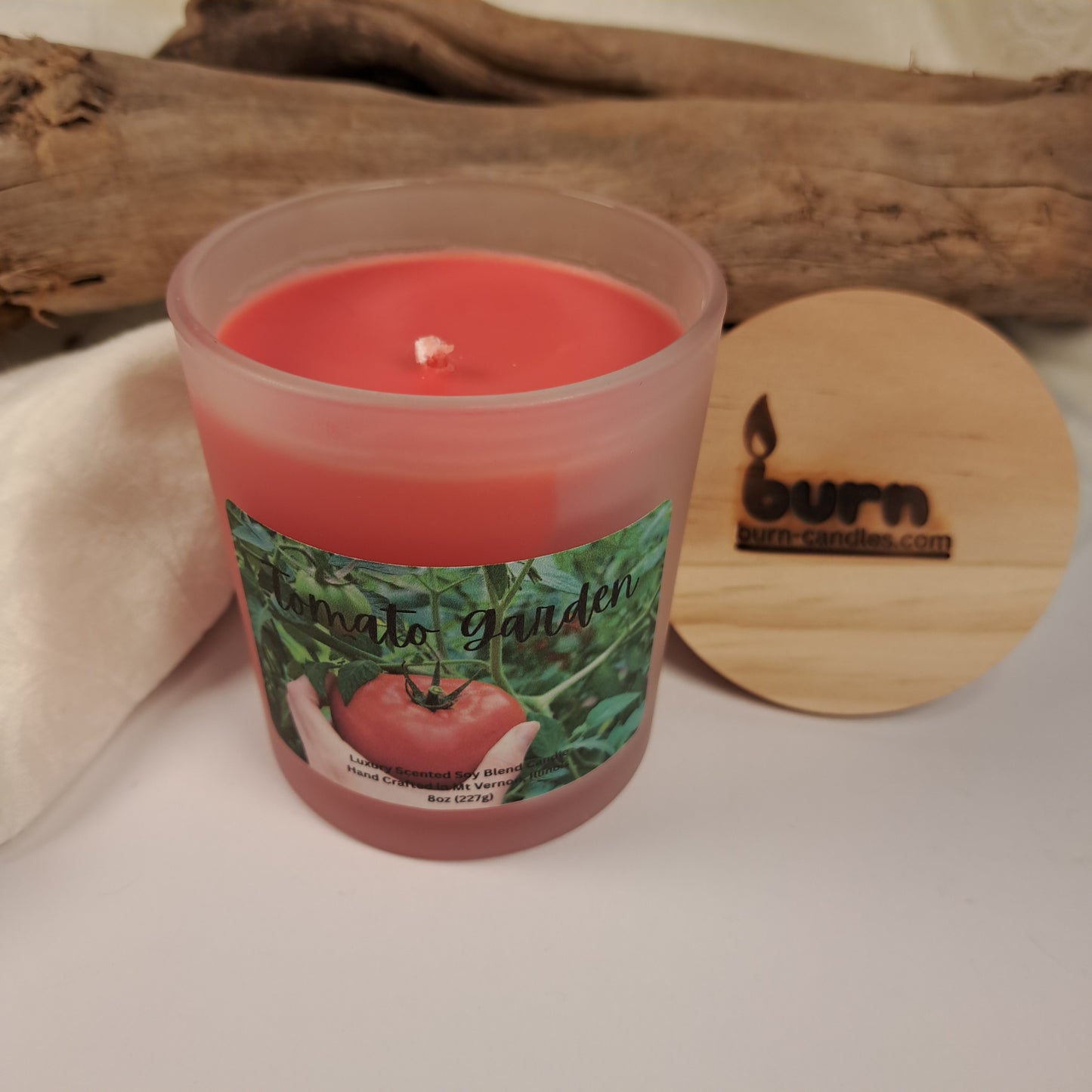 Tomato Garden 8oz Soy Blend Candle