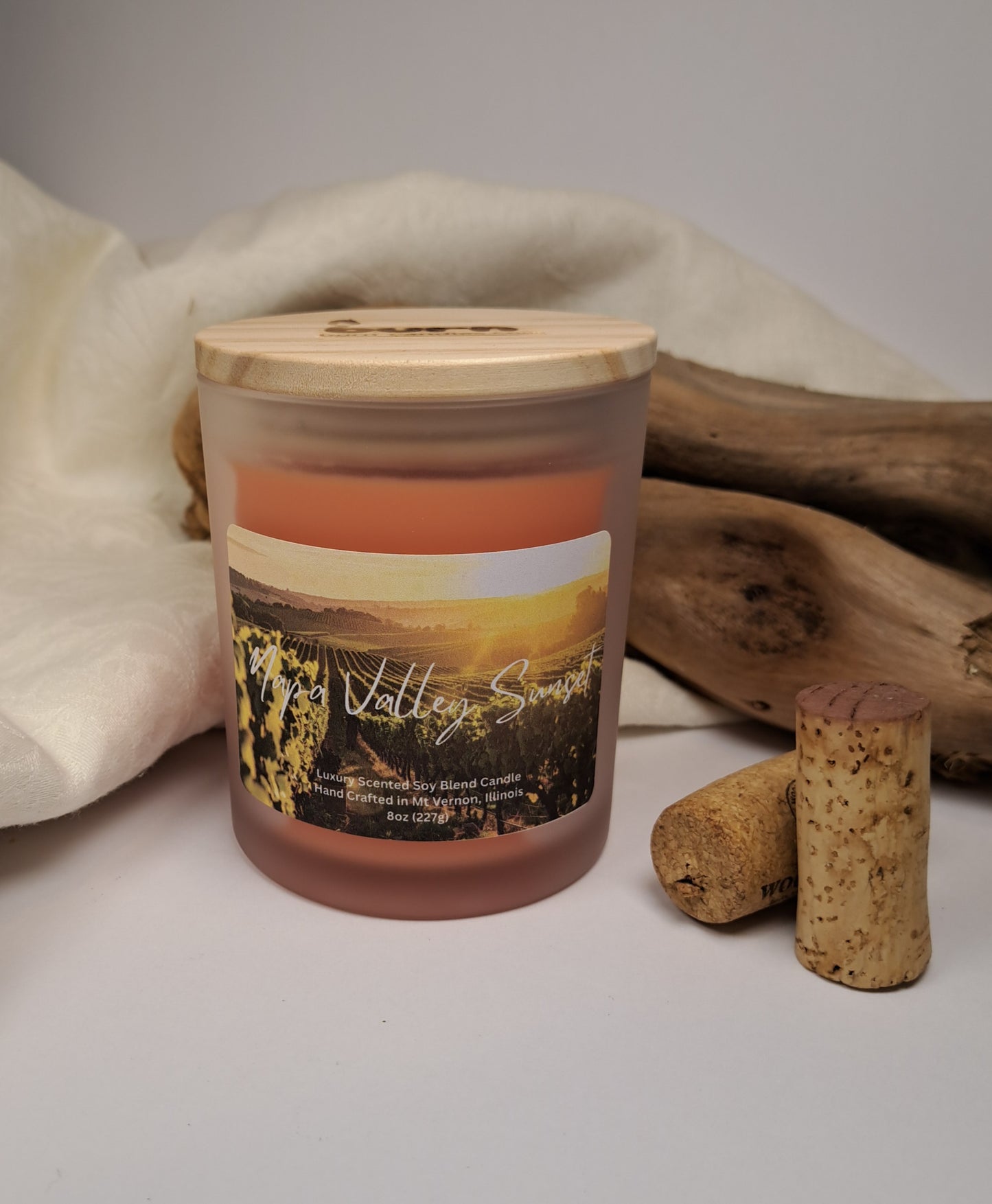 Nappa Valley Sunset 8oz Soy Blend Candle