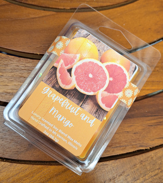 Grapefruit and Mango Wax Melts